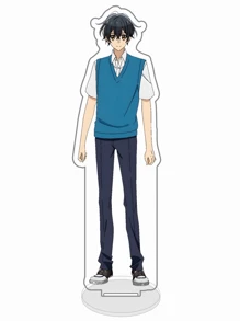 1 pieza Figura acrílica de sobremesa del anime Sasaki y Miyano - Figura de acción, decoración de escritorio y del hogar, el regalo de cumpleaños perfecto para amigos