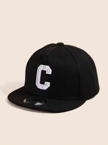 1pc Kids C Letter Embroidery Baseball Cap Sun Hat - 1PC - View 3
