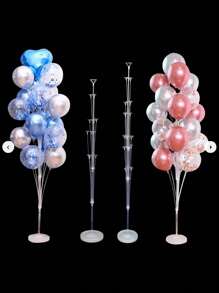 派对气球支架套装，带加重底座，70厘米/130厘米/160厘米可调节高度，适用于婚礼、生日和各种派对装饰
