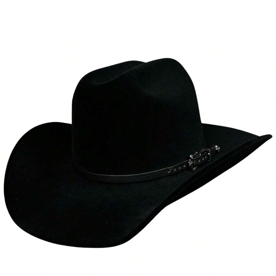 American Country Cowgirl Rodeo Barretos Sertanejo HatEVA Synthetic Polyamide - Black - View 1