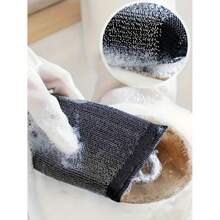 6/12pcs Metal Pot Scrubbers - Reusable Metal Sponge Scrub Pads, Soft Kitchen Cleaning Sponge For Dishwashing, Multi-Purpose Non-Electric Accessory With Multiple Components