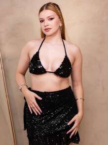 dress company Women Tops - màu đen - Xem 5