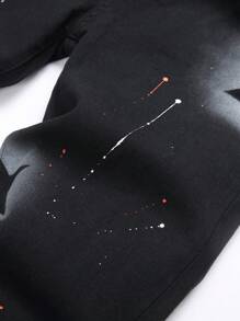 Teenage Boys' Stretchy Multi-Pocket Denim Jeans - Black - View 4