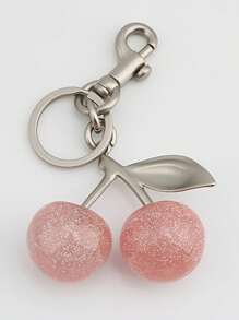 1 PC New Arrival Large Cherry Shaped Crystal Pendant, Keychain Pendant, School Supplies, Gifts For Family And Friends, Dating Gifts, Teacher Gifts, Souvenirs, Small Gifts, Back To School Teacher Accessories School Supplies Teacher Gifts Back To School Teacher Accessories Backpack Accessories Cherry Charm Valentines - Red - View 19