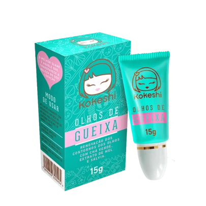  Hidratante Área Dos Olhos Renovador Olhos De Gueixa Kokeshi Festa Junina