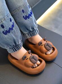 1 paar Capybara Kids EVA antislip binnendouchesandalen voor jongens en meisjes, zomer