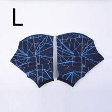 氯丁橡胶压花脚蹼 - 男士和女士夏季游泳装备 - 鸭掌鱼划水掌 - 训练脚蹼 - 游泳手套 - 游泳水上游泳 - 网眼手套水上训练 - 手网翻泳装备 - 水上训练手套游泳服装 - 潜水手部设备