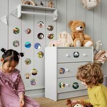 1500 Pcs Sparkly Animal Reward Stickers For Kids, 1.5"X1.5" Motivational Incentive Reading Stickers, 18 Type Enjoyable Animal Designs With Penguin , Funny School Stickers For Students Mothers Teachers