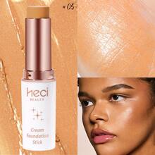 HECI BEAUTY 多功能底妝棒，長效無孔無瑕易使用，全遮瑕粉棒，適合所有膚質，不褪色抗汗，輕盈可疊加，中至高遮瑕，緞面霧面妝效 - 彩色 - 查看 12