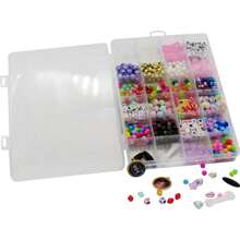 Rainbow High Coffret de fabrication de bracelets Rainbow High comprenant 600 pièces assorties dans différents compartiments - Coffret facile à utiliser qui développe la créativité et la coordination ⚫ Livraison GRATUITE ✅ Livraison 24/48h en Espagne (péninsule)