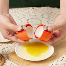 Egg C.Racker For Raw Eggs Practical Egg Shell Opener Cutter Kitchen Gadgets Baking Tools