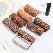 Retro Chinese Style Lipstick Box, Gift Box, Minimalist High-End Foldable Pastoral Lipstick Storage Box - Multicolor - View 1