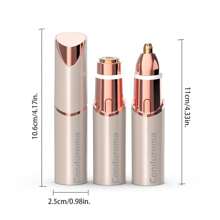 Conduroma Conduroma Eyebrow Hair Trimmer: Rechargeable Facial Hair Removal Device For Removing Unwanted Peach Fuzz From Lips Chin Neck As Well As Shaping Eyebrows