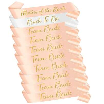 12pcs Hen Party Sashes Set Bride Tribe Sashes Bride To Be Mother Of Bride Sash Hen Do Sash Bridal Shower Party Bachelorette Party