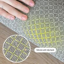 1 szt. Dywan zmywalny Spring Farm w stylu miętowym, odpowiedni do sypialni, salonu, biura i jako wycieraczka, antypoślizgowy, łatwy w pielęgnacji i nadający się do prania w pralce, dywan do dekoracji pokoju