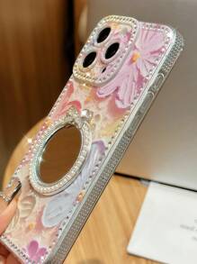 Funda de teléfono de TPU con diamante compatible con iPhone 7/8/SE2, iPhone7/8 Plus, iPhone X/XS/XR, iPhone XS Max, iPhone 11/11 Pro/11 Pro Max, iPhone 12/12 Pro/12 Pro Max, iPhone 13/13 Pro/13 Pro Max, iPhone 14/14 Pro/14 Plus/14 Pro Max, iPhone 15/15 Pro/15 Plus/15 Pro Max, iPhone 16/16 Pro/16 Plus/16 Pro Max