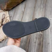 2025 New Summer Simple Versatile Open Toe Outdoor/Indoor Roman Flat Sandals - 軍綠色 - 查看 6