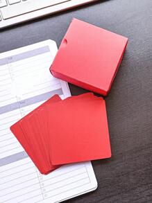 100 Thẻ Giấy 1 Hộp Thẻ Giấy Ghi Chú Thẻ Thư Thẻ Tin Nhắn Giấy Kraft Đen Trắng Màu Dày 1 Hộp - Một cỡ - Xem 12