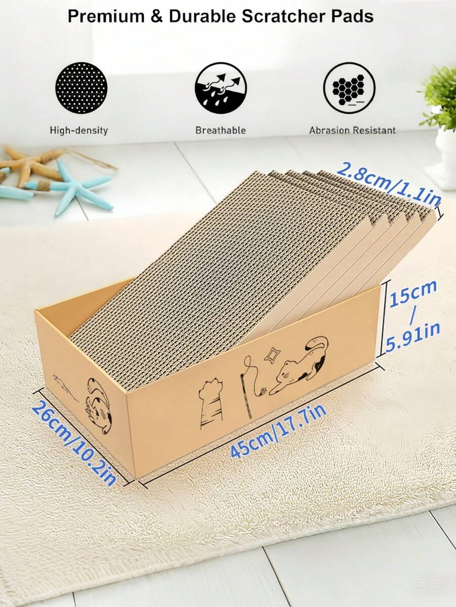 BESTonZON Katzenstreu-Schaufelhalter 5-teilig - Aufbewahrungsständer Für Katzenklo