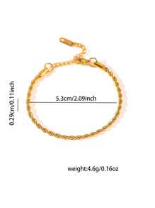 时尚简约女士不锈钢手链，适合日常佩戴、生日聚会、送给朋友的礼物 - 多款 - 查看 9