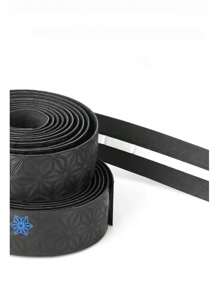 2Pcs Anti-Slip Handlebar Tape PU Road Bike Shock Absorption Handle Bar Tape With Bar End Plugs For Bicycle Racket Cycling Tools - trắng - Xem 7