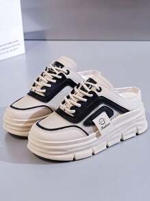 女士时尚百搭休闲厚底运动鞋