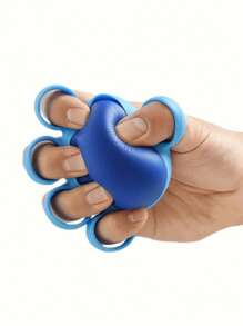 1 Pieza Bola para fortalecer la mano - Herramienta de ejercicio para los dedos, Pelota de apretón para fortalecer la mano y aliviar el estrés, Accesorios de gimnasio, Deporte, Gimnasio, Ejercicio en casa, Agarre de mano