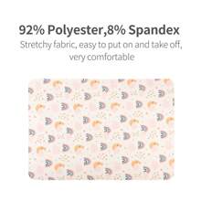 ALVABABY 1 szt. Miękkie i lekkie, przenośne prześcieradło do łóżeczka dla chłopców i dziewcząt, materac dla graczy