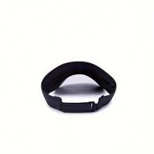 1Pc Women's Summer Visor Cap - Breathable Polyester, Open-Top Design For Running & Outdoor Activities, Available In White, Pink, Black, And More