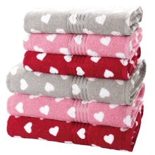 100% Cotton Printed Bath Towel Prisma Dohler Combed Yarn 70x140 - Formosa negra - Ver 6