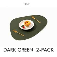 Witam Placemats Set Of 2/4/6 For Dining Table Mats, Faux Leather Place Mats Wipeable Washable Placemats For Round Table Mats For Dining Patio Heat Resist Easy To Clean Halloween Place Mats Indoor - Multicolor - View 17