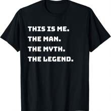 Men's Shirt T-Shirt - Black - View 1