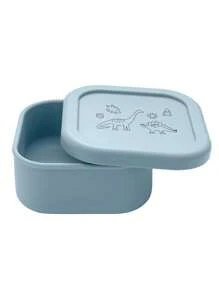 PopLittleOne 1pc Silicone Baby Food Storage Box Cute Pattern Baby Tableware Single Compartment Baby Outdoor Dinner Box Portable Baby Lunch Box Baby Shower Gift - Multicolor - View 16