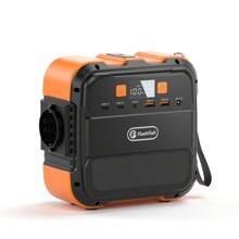 Portable Power Station 98Wh, FF Flashfish Solar Generator 120W Backup Power Battery Pack With AC/Type-C/USB/Flashlight, 230V Power Bank For Charging Laptop Phone Tablet In Camping Home Blackout - 查看 1