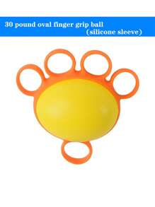 1 Pieza Bola para fortalecer la mano - Herramienta de ejercicio para los dedos, Pelota de apretón para fortalecer la mano y aliviar el estrés, Accesorios de gimnasio, Deporte, Gimnasio, Ejercicio en casa, Agarre de mano
