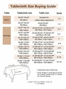 1pc Lace Table Cover Elegant Floral Design For Dining Wedding Decor