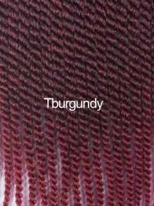 1 Piece Synthetic Crochet Braids Senegalese Twist Ombre Brown Grey Handmade Braiding Hair Extensions For Girls 22roots