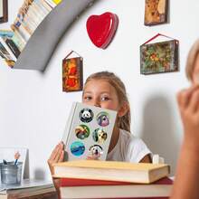 1500 Pcs Sparkly Animal Reward Stickers For Kids, 1.5"X1.5" Motivational Incentive Reading Stickers, 18 Type Enjoyable Animal Designs With Penguin , Funny School Stickers For Students Mothers Teachers