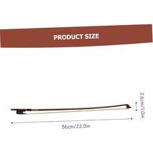 ERINGOGO Arco De Violonchelo Partes Para Un Accesorios Instrumentos Musicales Violoncelo Partes De Violonchelo Arco De Violín Tamaño 3/4 Arco Musical Accesorio De Equipo Musical De Madera - 1 - Ver 9