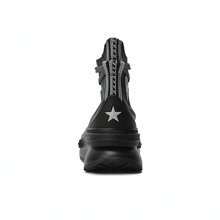 Converse 2024 男/女 Chuck SEASONAL 帆布/硫化高帮运动鞋 A12446C - 黑色 - 查看 4