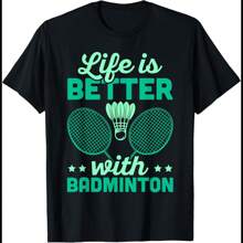 Badminton Player T-Shirt