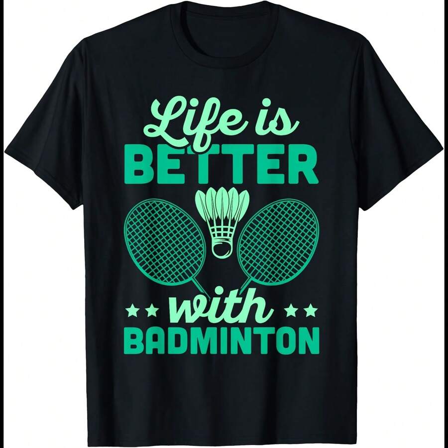 Badminton Player T-Shirt