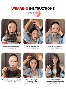 real me. Ash Pink Color Long Straight Human Hair Wig 100% Remy Human Hair Easy To Style Suitable For All Hair Types And Daily Wear Handcraft Area 13*4 Inch 150% Density 12-22 Inch - SPink - View 9