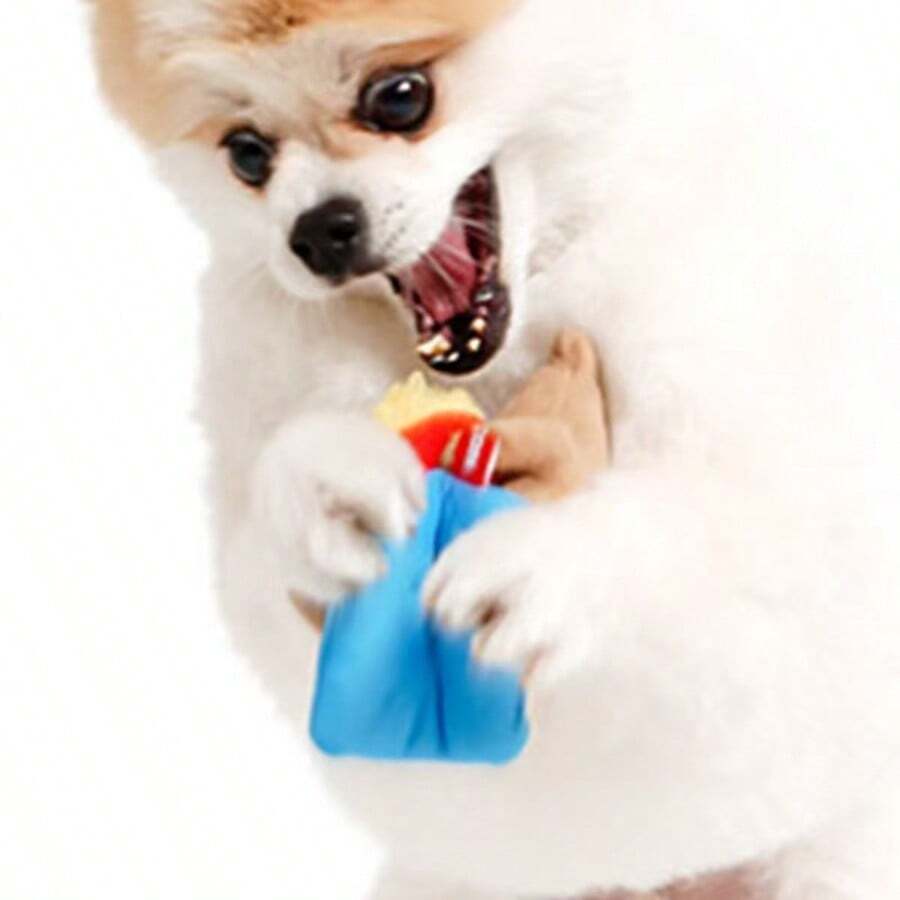 韩国Ins风格培根爆米花熊仿真声音娱乐趣味玩具 - 彩色 - 查看 1