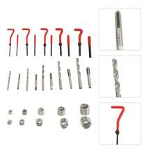 YUNRUX 131-Piece Thread Repair Set Thread Repair Kit Helicopter Repair Set 131-Piece Coil Repair Kit M5 - M12