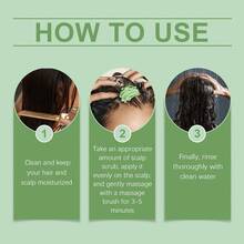 Exfoliante de Romero para Cuero Cabelludo, Limpieza Profunda Purificante, Controla Grasa y Caspa, Exfoliación Suave e Hidratante, Sensación Fresca - 1 caja - Ver 6