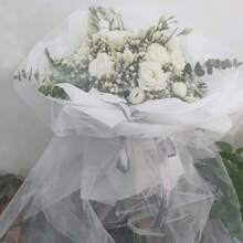 5/10M Rollo de Tulle de Cristal Transparente para Boda, Tela de Organza para Decoración de Fondo de Fiesta de Cumpleaños, DIY, Lazos de Silla de Organza para Boda - Burdeos - Ver 6