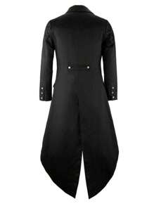 Giacca in stile Steampunk vittoriano senza tempo per uomo - Frac gotico di lusso con tocco di pirata rinascimentale - Smoking da costume dettagliato per avventure in feste epiche
