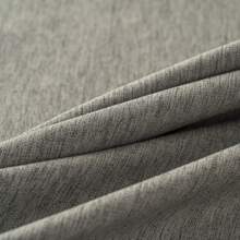 Farfallarossa Nappe rectangulaire/ronde texturée, imperméable, anti-taches et sans plis. Décoration de table de cuisine et de salle à manger. Housse de table en tissu pour une utilisation intérieure et extérieure - Gris foncé - Voir 8