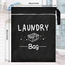 Bolsa de lavandería de viaje extra grande y resistente al agua - Poliéster duradero, compartimento seco/húmedo, asa ajustable, cierre con cremallera, lavable, 40 x 50 cm - Perfecta para gimnasio, yoga, natación y talla grande
